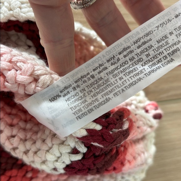 ZARA Striped Knit Midi Dress size small Red Pink Combo Limited Edition - Picture 9 of 9